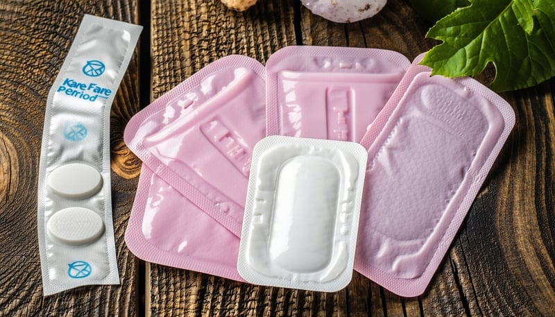 Sustainable menstrual products from Kare Period